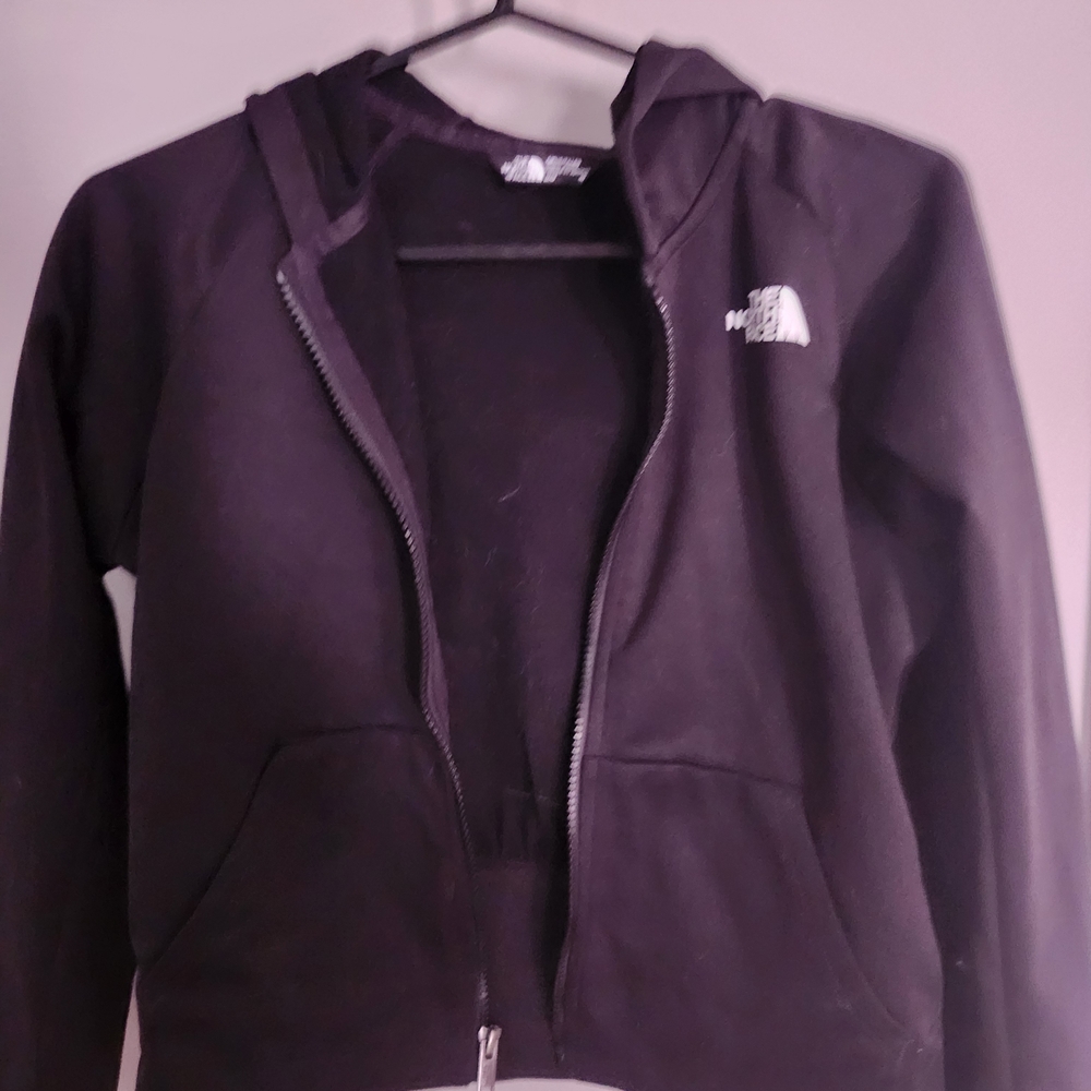 The North Face Kids Black Hoodie Jacket